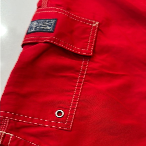 Polo by Ralph Lauren Red Swim Board Shorts Quick-Dry Size M - Picture 6 of 16